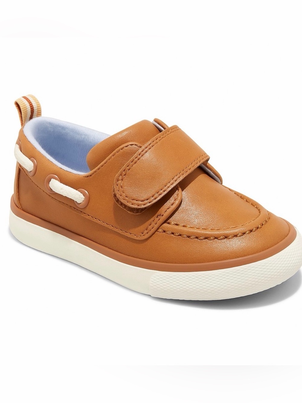 NWT Toddler Levi‎ Boat Shoes – Cat & Jack Cognac Size 10T